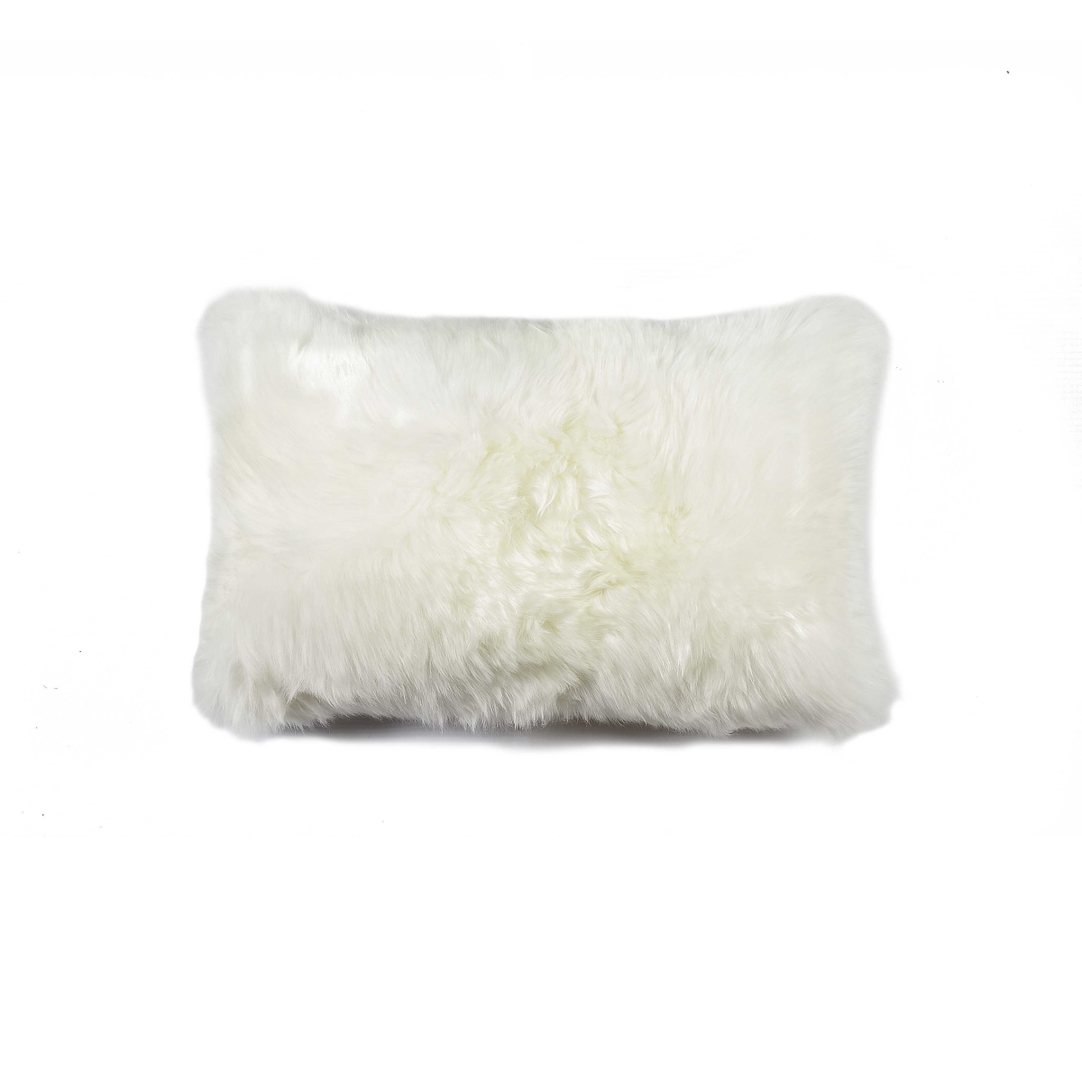 294272 12 x 20 in. New Zealand Sheepskin Pillow  Natural