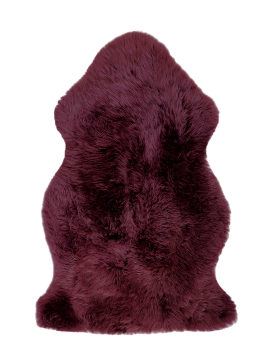 Picture of HomeRoots 376934 Logan Berry New Zealand Natural Shearling Sheepskin Rug