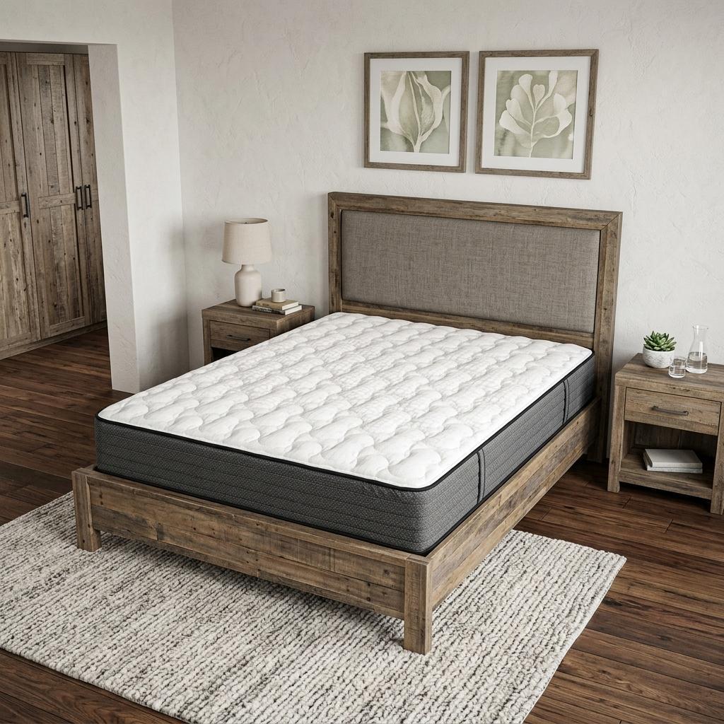 746951 10 in. King Size Foam Medium Hybrid Mattress