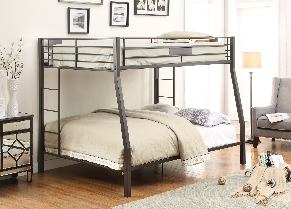 Limbra Full XL & Queen Bunk Bed Black Sand