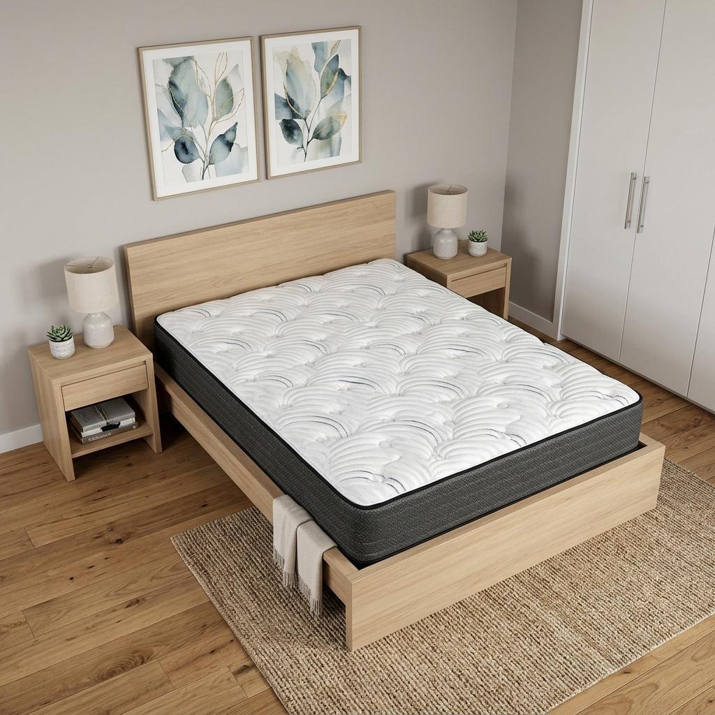 746865 11 in. King Size Foam Medium Hybrid Mattress
