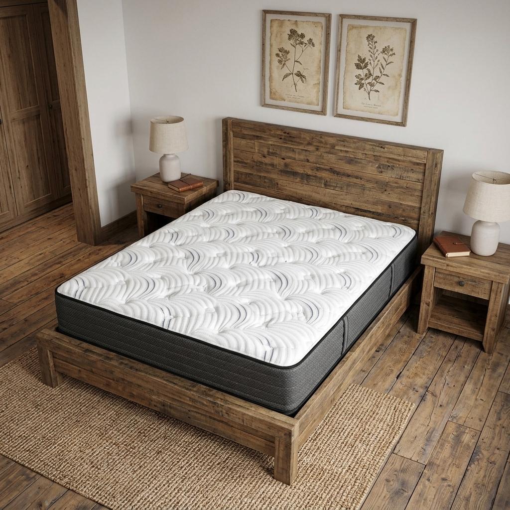 746863 11 in. Queen Size Foam Medium Hybrid Mattress