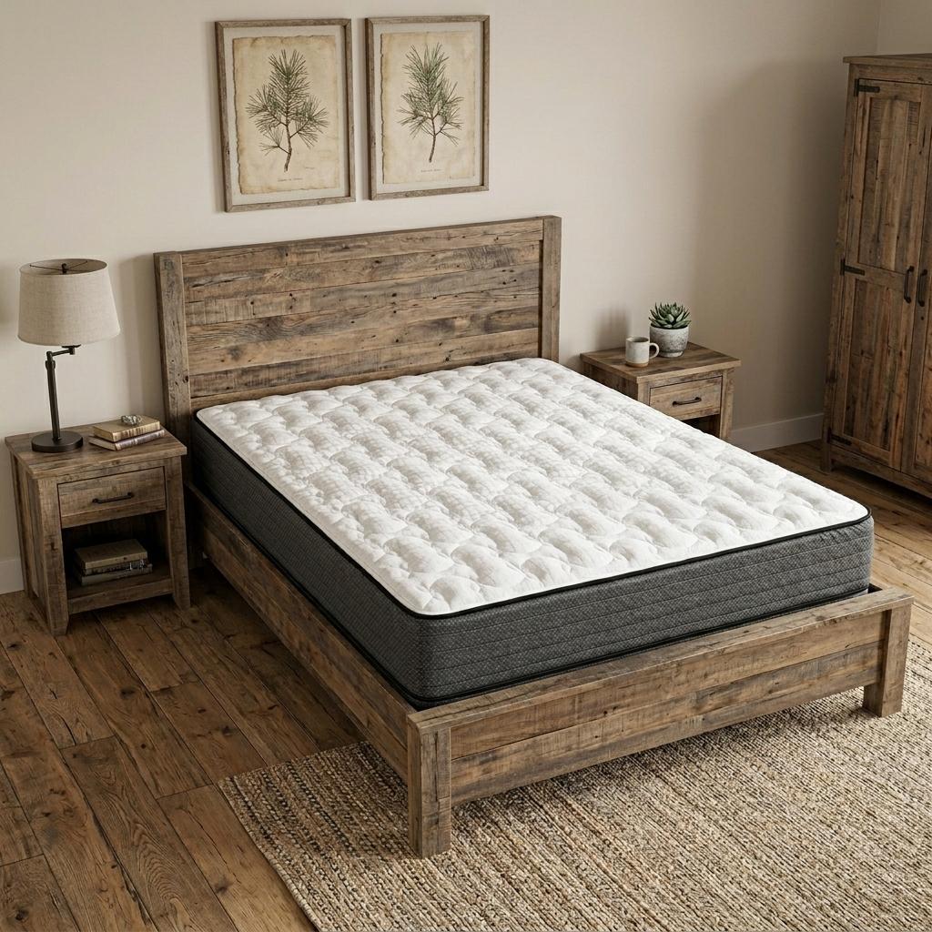 746940 10 in. King Size Foam Firm Hybrid Mattress