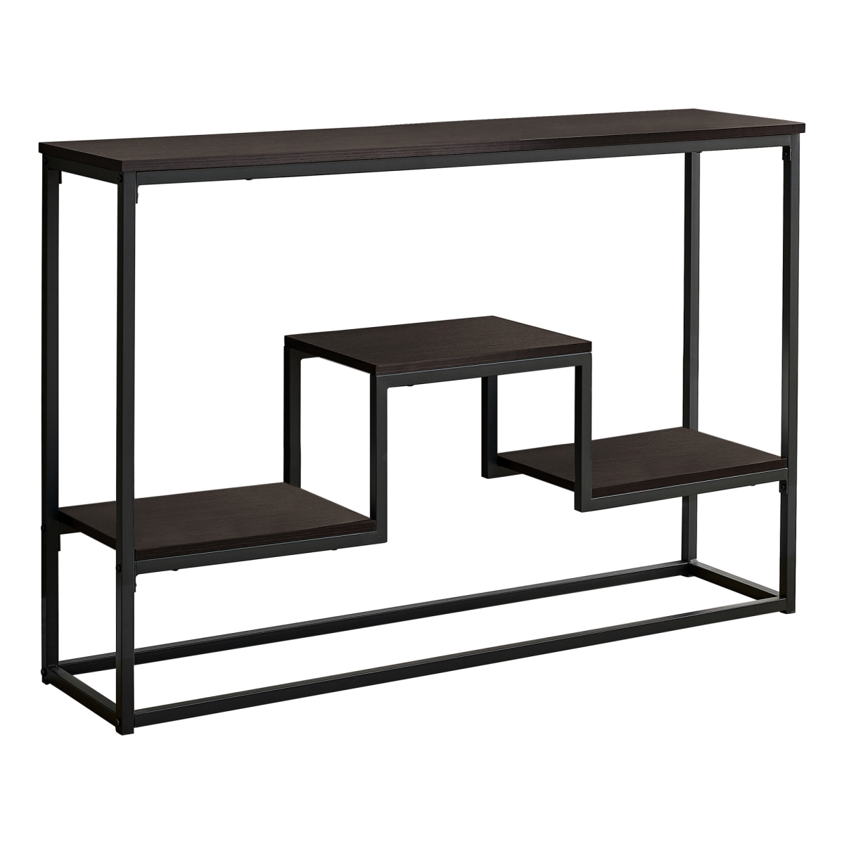 376516 48 in. Rectangular Espresso Hall Console Accent Table