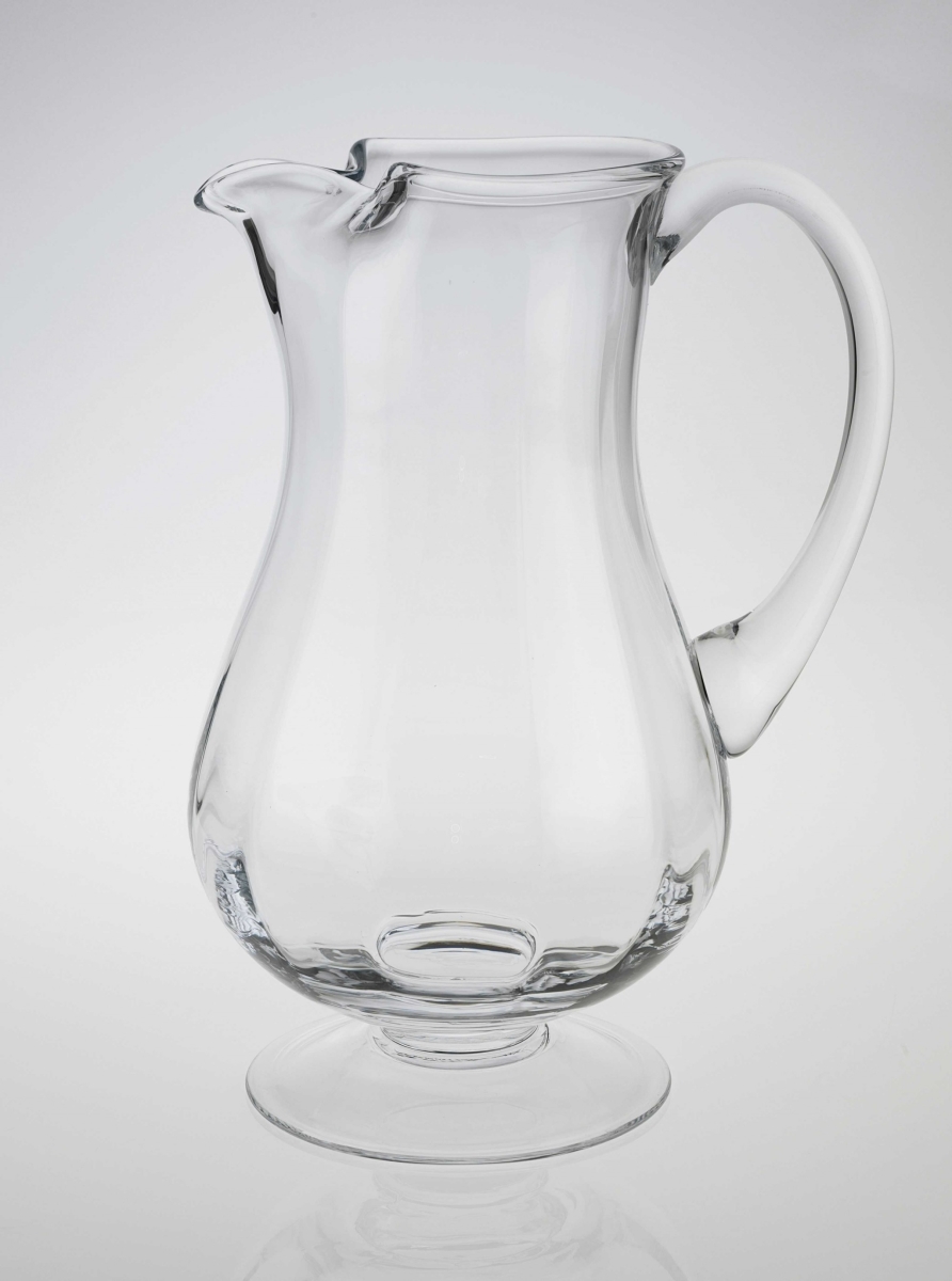 Picture of HomeRoots 375887 54 oz 54 oz Mouth Blown Lead Free Crystal Pitcher