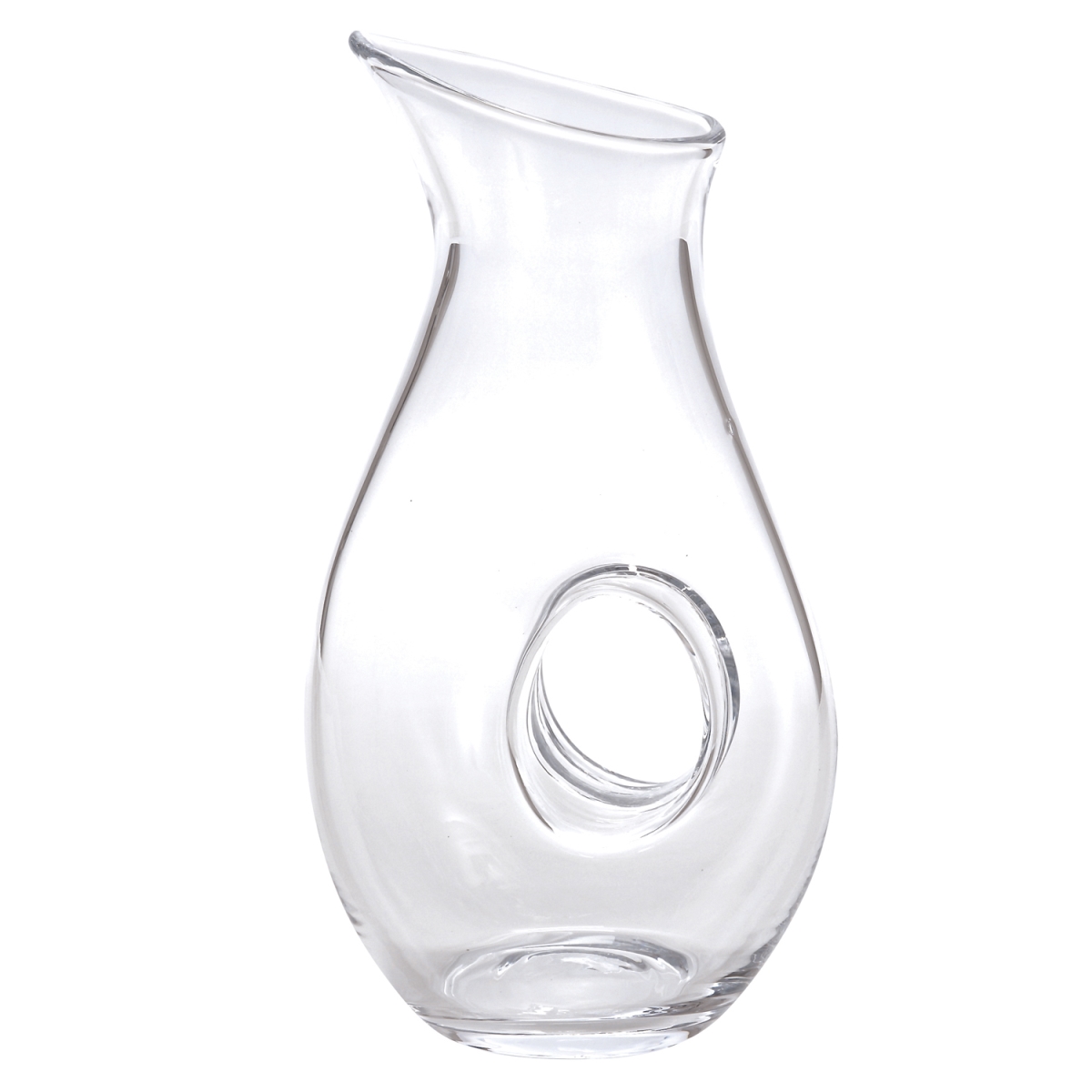 Picture of HomeRoots 375884 28 oz 28 oz Mouth Blown  Crystal Pitcher