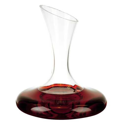Picture of HomeRoots 375882 2 x 7.5 x 9.5 in. Mouth Blown Crystal  Wine Carafe  32 oz