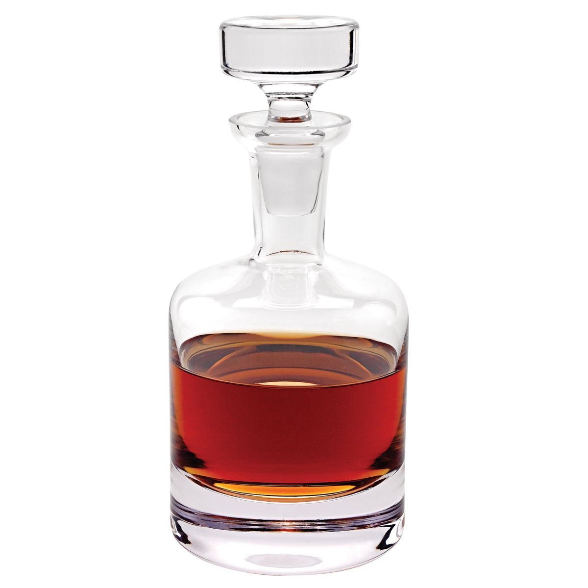 Picture of HomeRoots 376140 28 oz 28 oz Mouth Blown European Crystal Decanter
