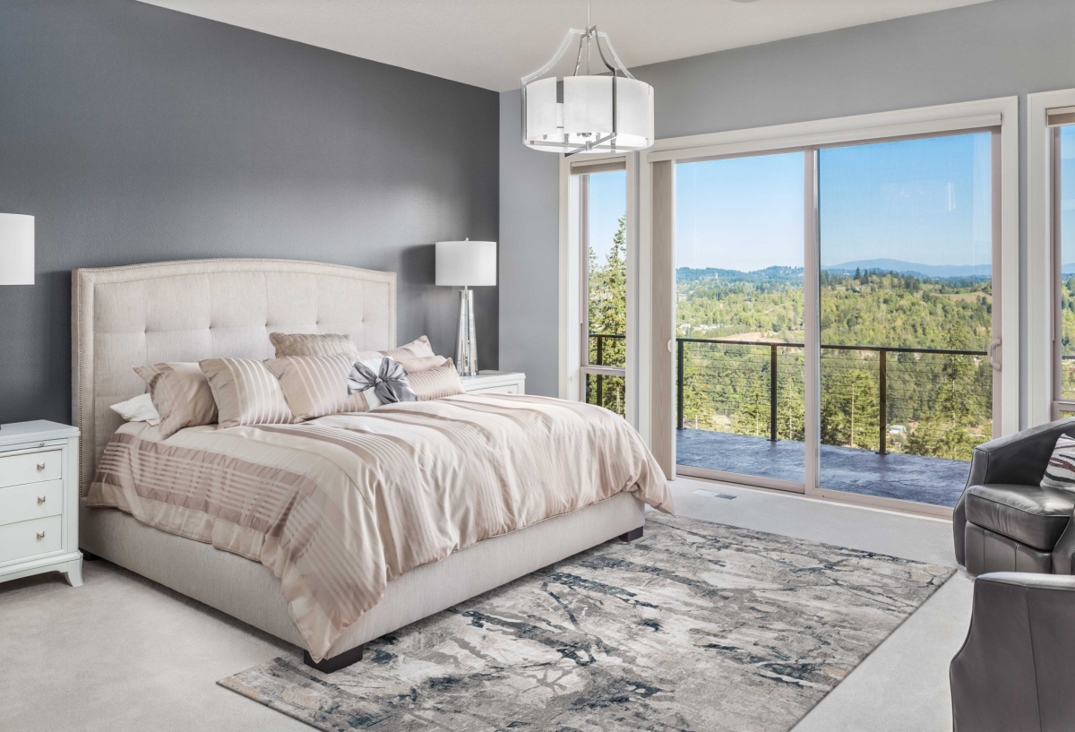 118 x 158 in. Grey Polypropylene & Polyester Rug