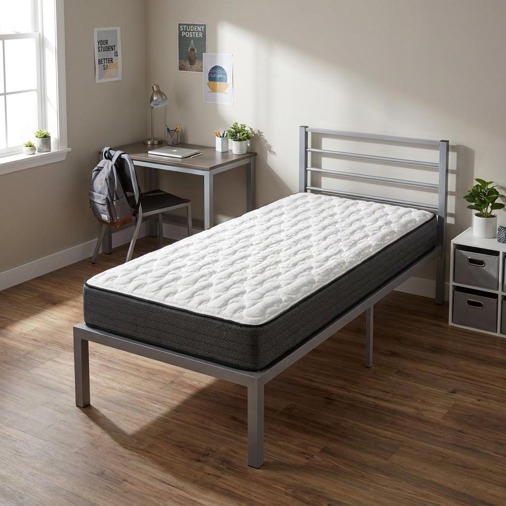 746945 10 in. Twin Extra Large Foam Medium Hybrid Mattress