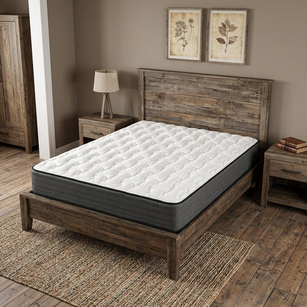746949 10 in. Queen Size Foam Medium Hybrid Mattress