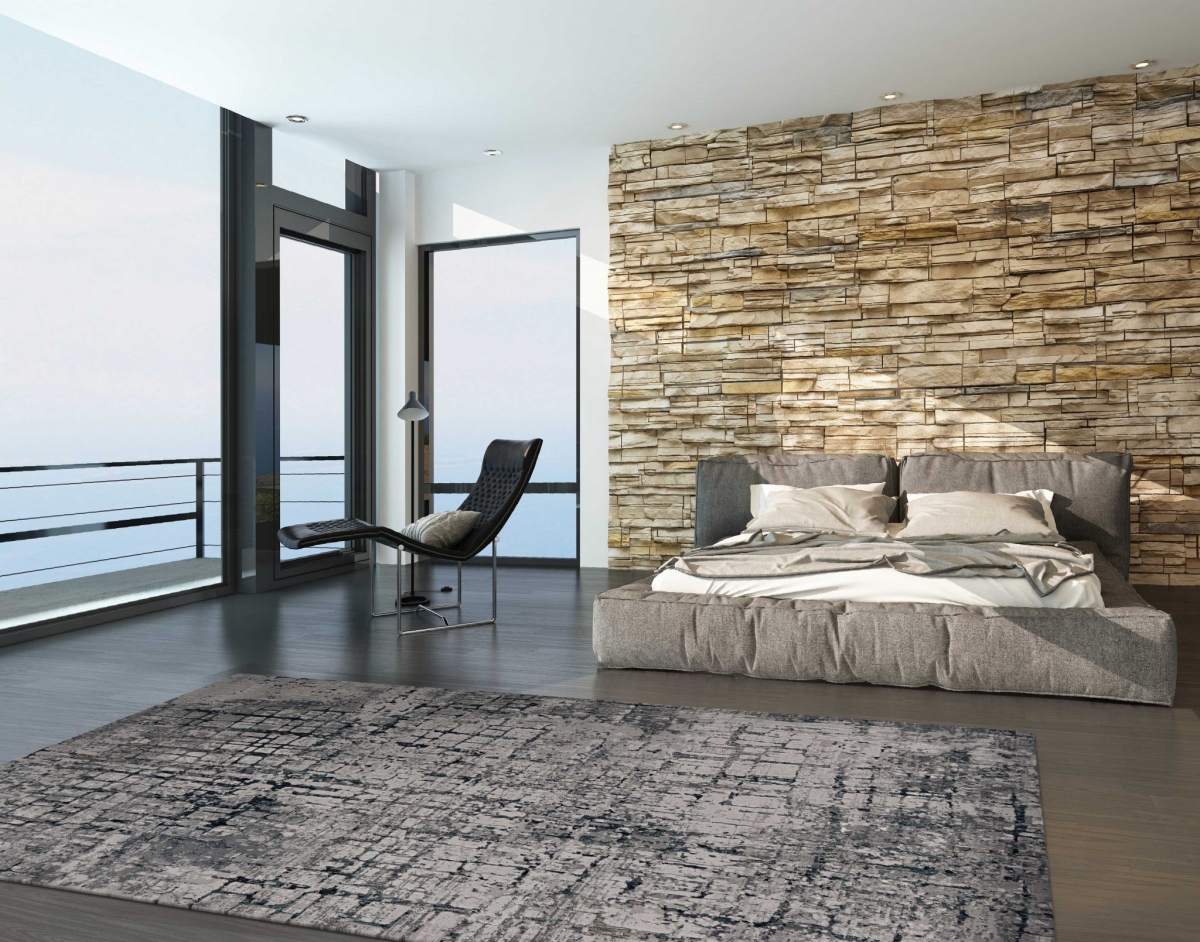 118 x 158 in. Ivory or Grey Polypropylene & Polyester Rug