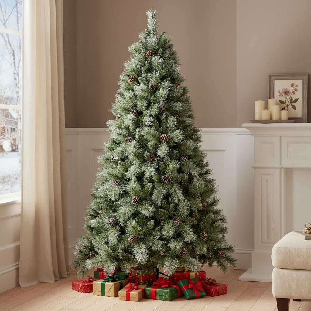 713043 6 ft. Full Pine Christmas Tree