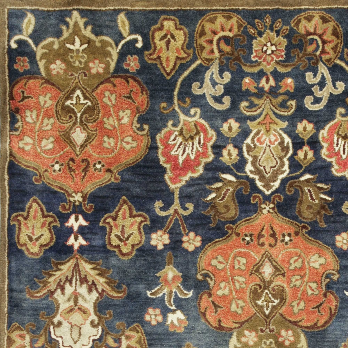 60 x 96 in. Navy Wool Rug