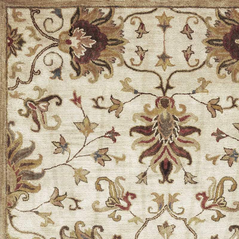 96 x 126 in. Champagne Wool Rug