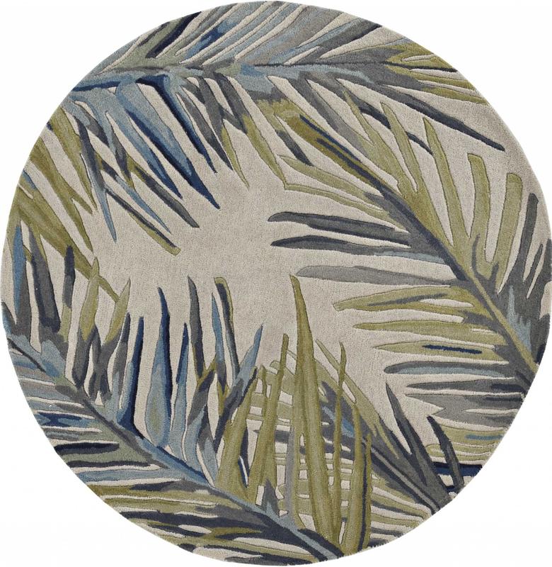 63 x 99 in. Ivory Wool Rug