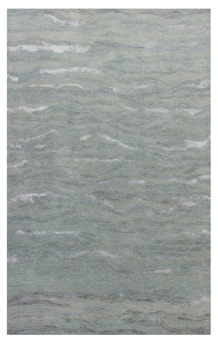 375351 39 x 63 in. Wool or Viscose Rug, Slate
