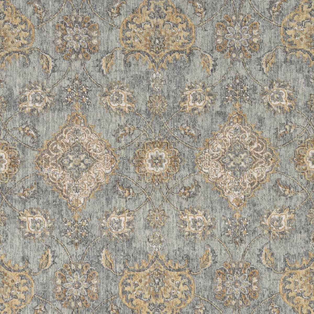 27 x 90 in. Sage Green Wool Rug
