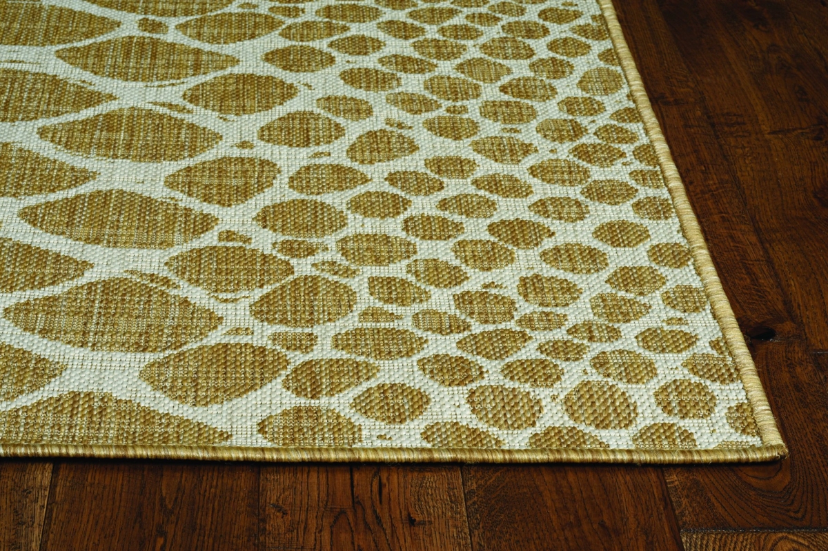 47 x 31 in. Natural Polypropylene Rug