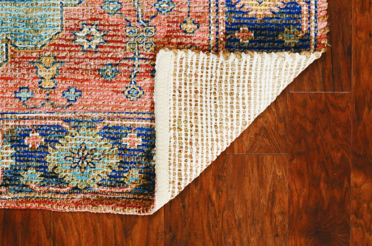 90 x 114 in. Blue Jute or Polyester Rug