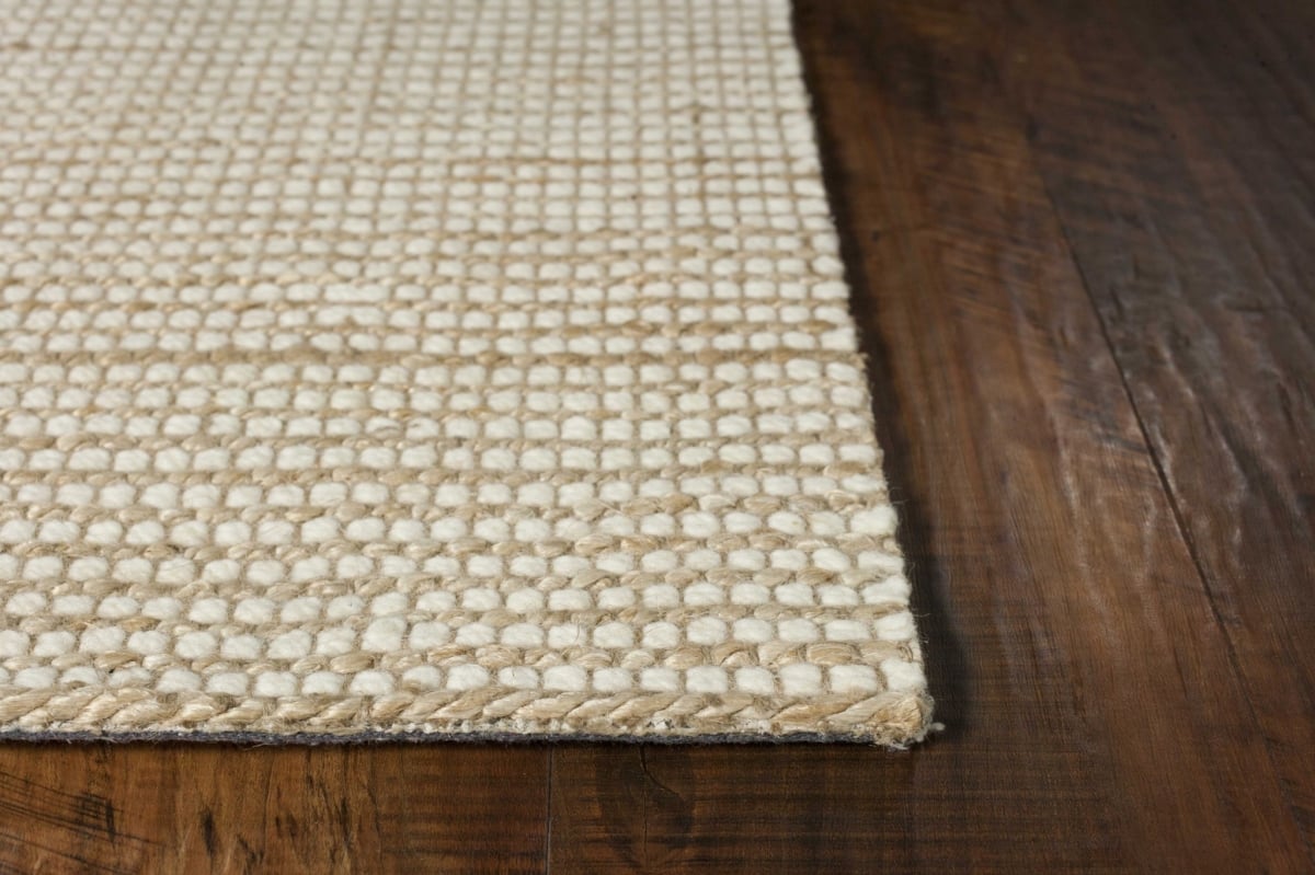 78 x 114 in. Ivory Wool or Jute Rug