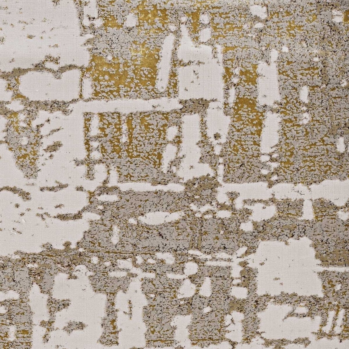 79 x 114 in. Ivory or Gold Polypropylene or Polyester Rug