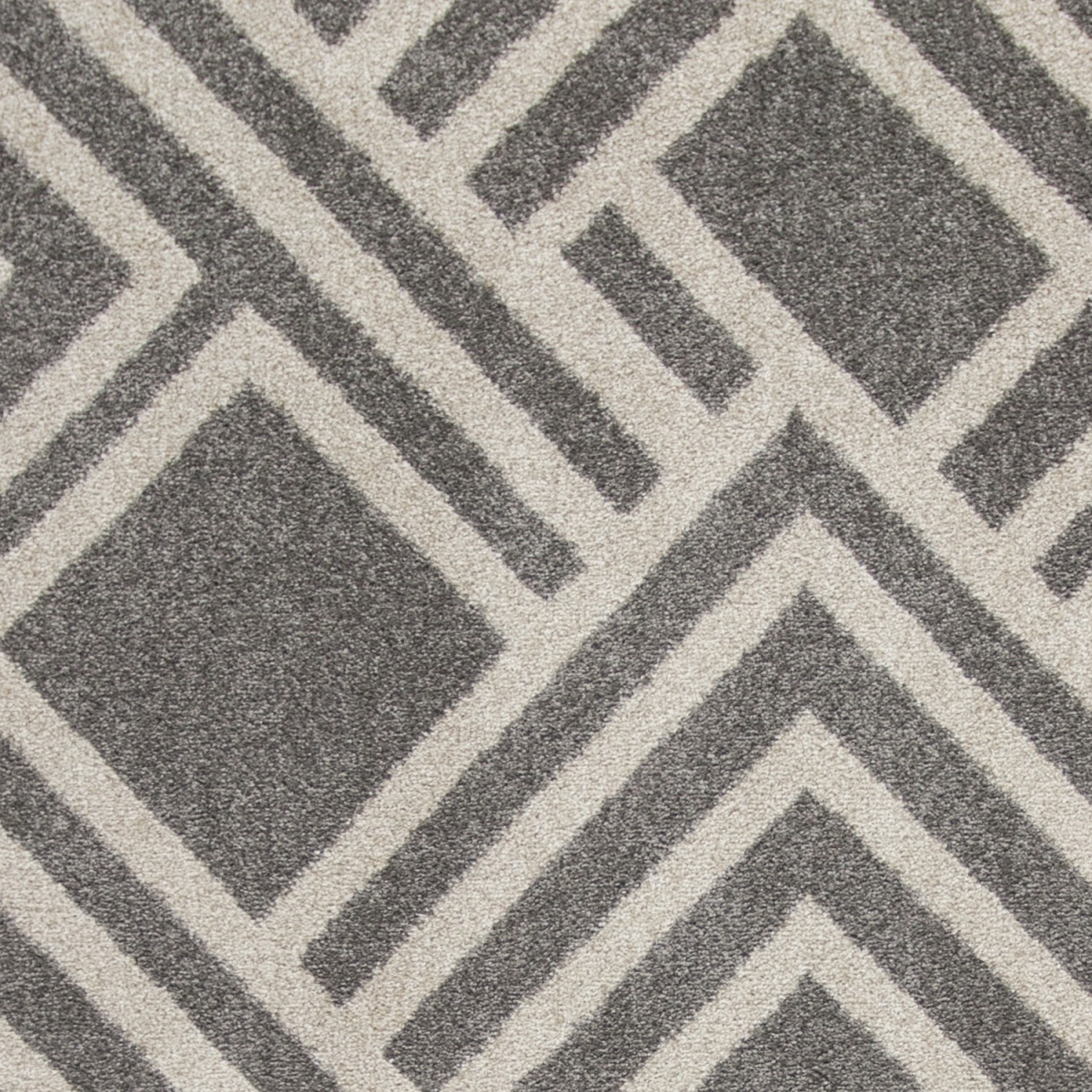 375001 63 x 91 in. Grey Polypropylene Rug