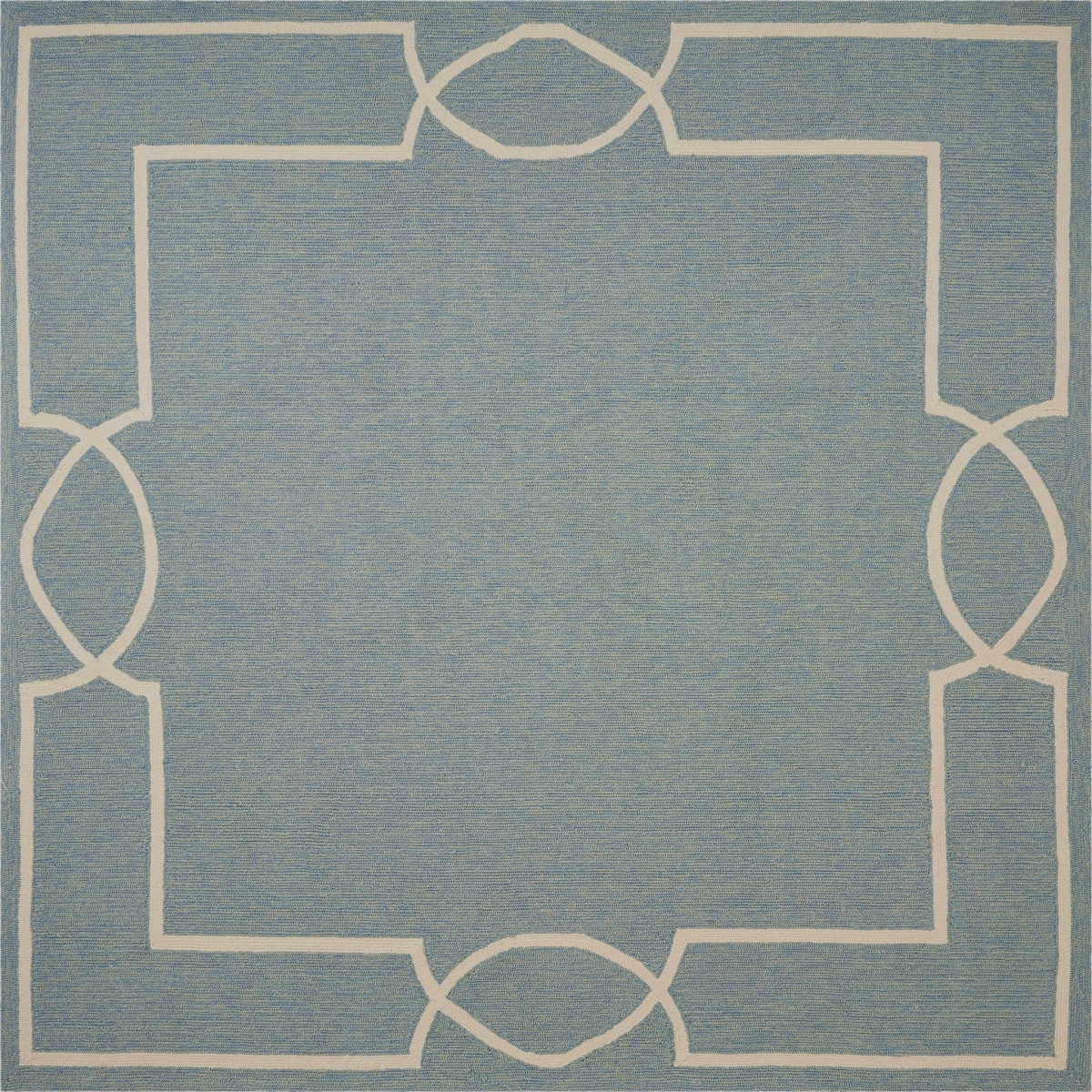 374946 96 x 132 in. Spa Polypropylene Rug