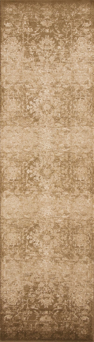 91 x 130 in. Beige Polypropylene Rug