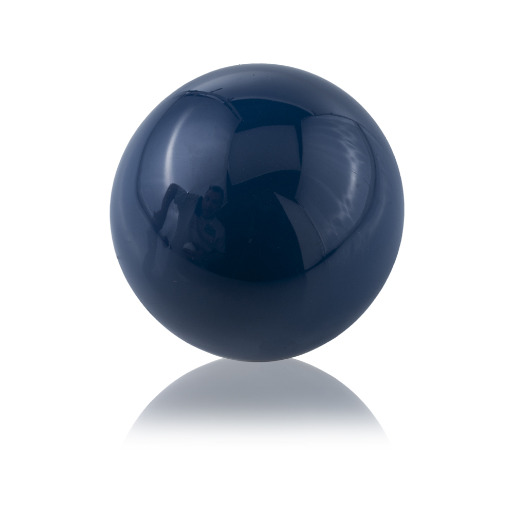 4 x 4 x 4 in. Aluminum Classic Sphere - Blue