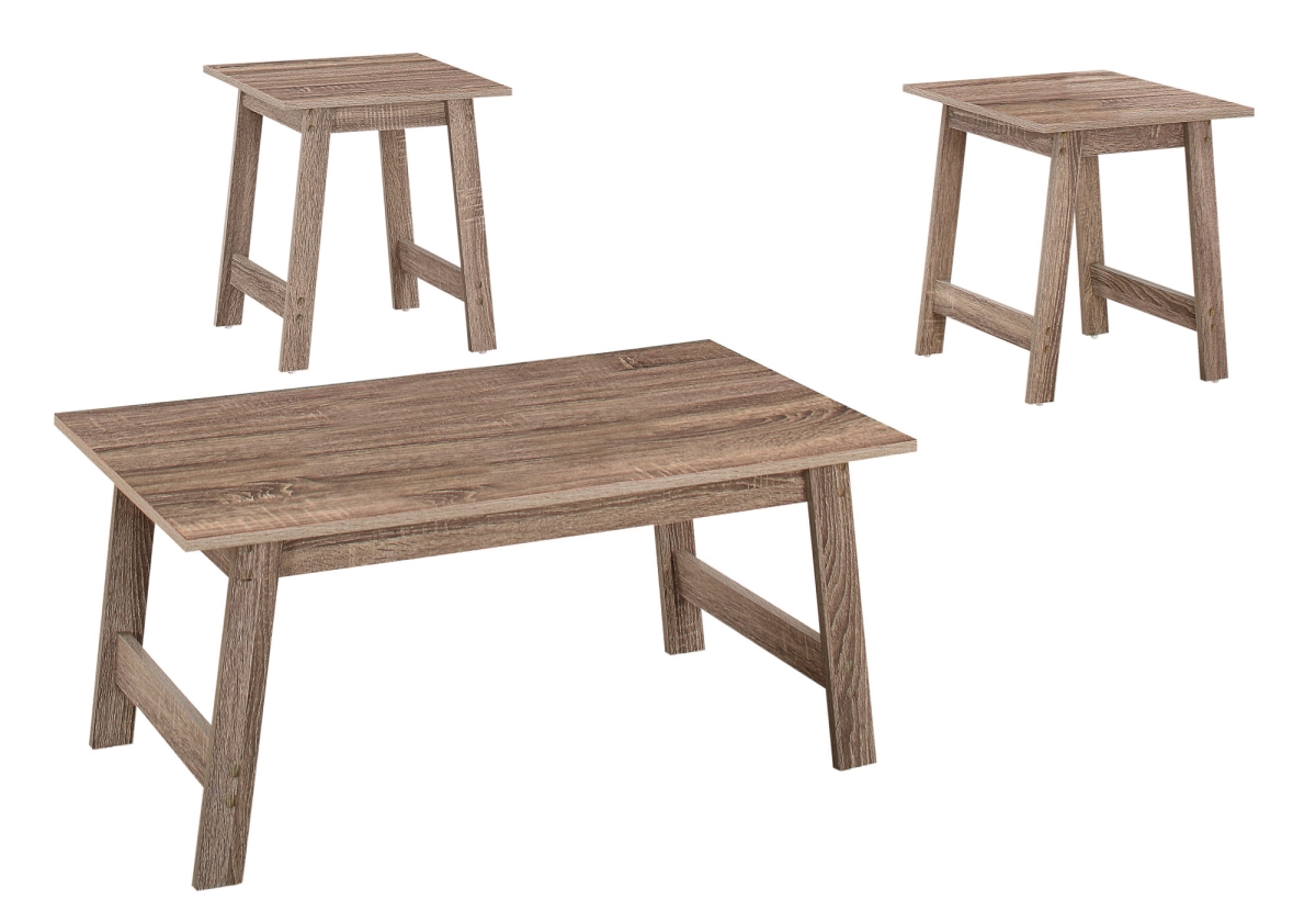 Dark Taupe Table Set - Set of 3
