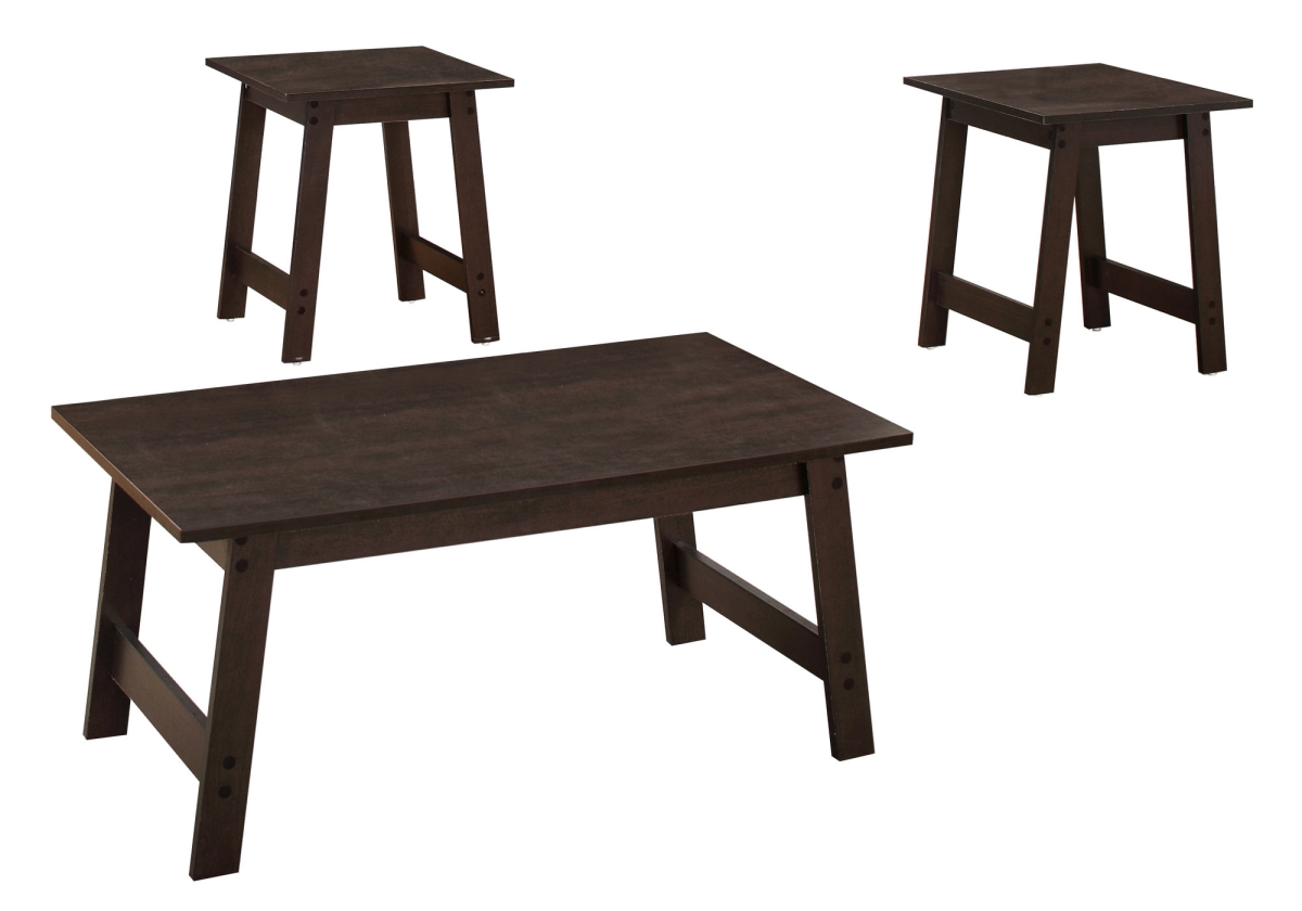 Cappuccino Table Set - 3 Piece
