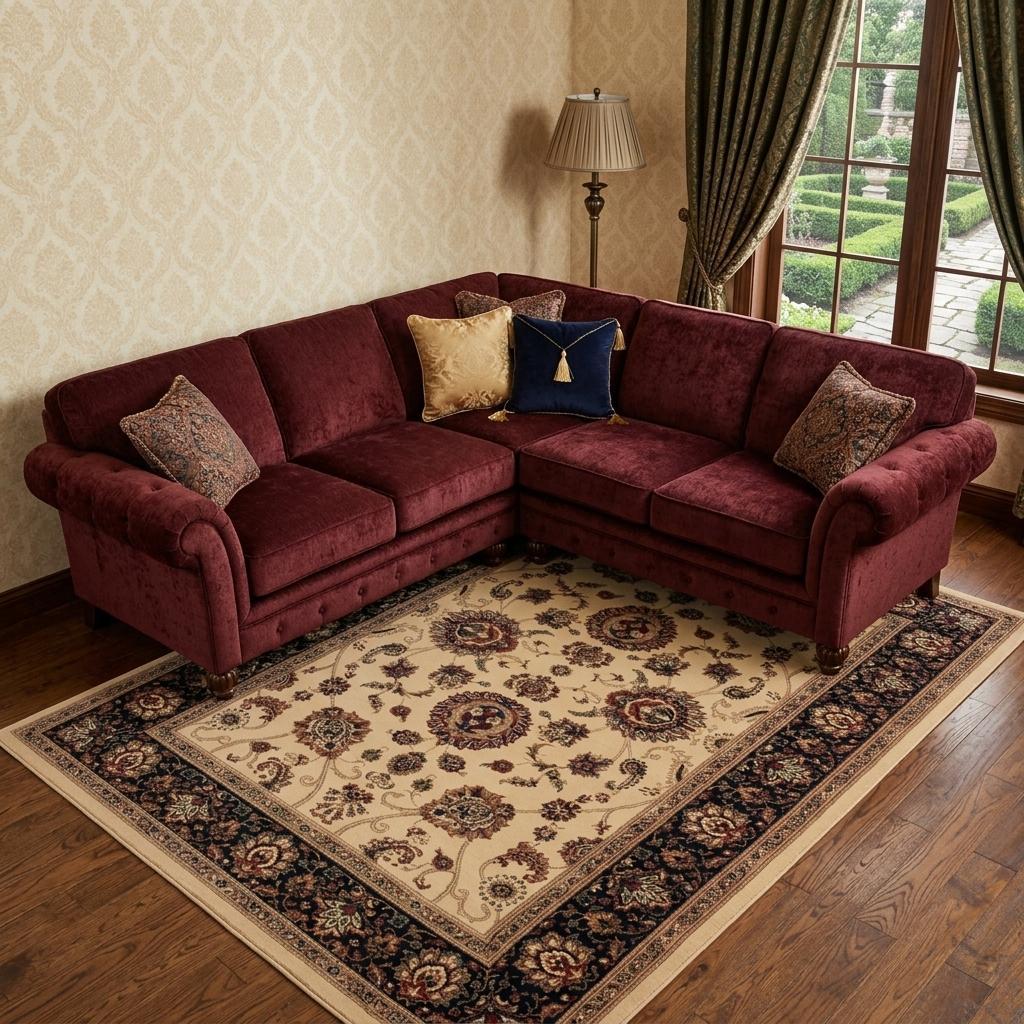 574351 8 x 11 ft. Ivory & Black Oriental Area Rug