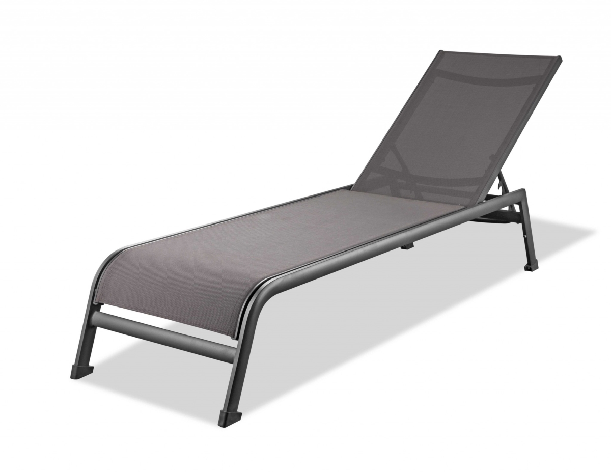 Picture of HomeRoots 372157 23 x 81 x 13 in. White Aluminum Chaise