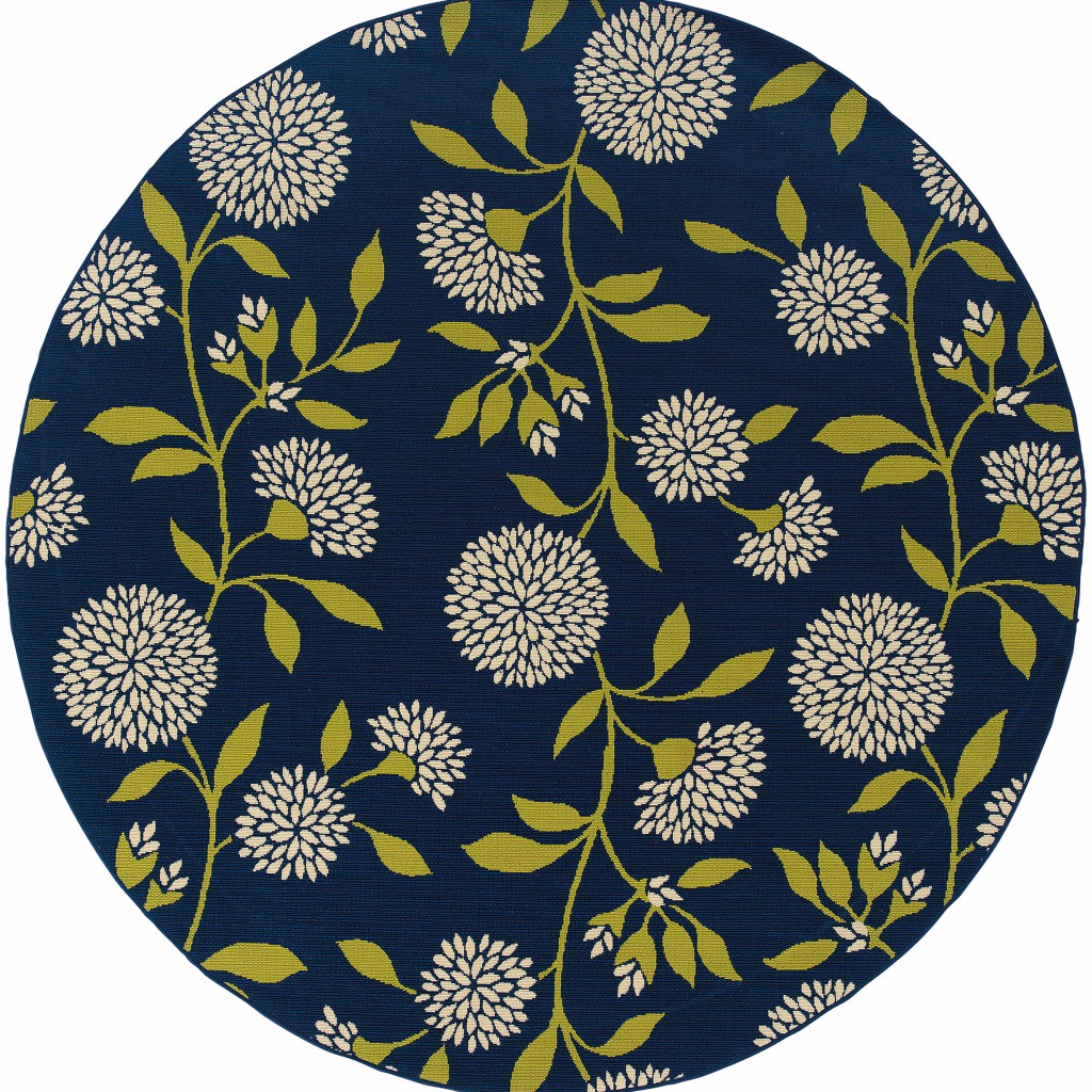 HomeRoots Blue Polypropylene 7