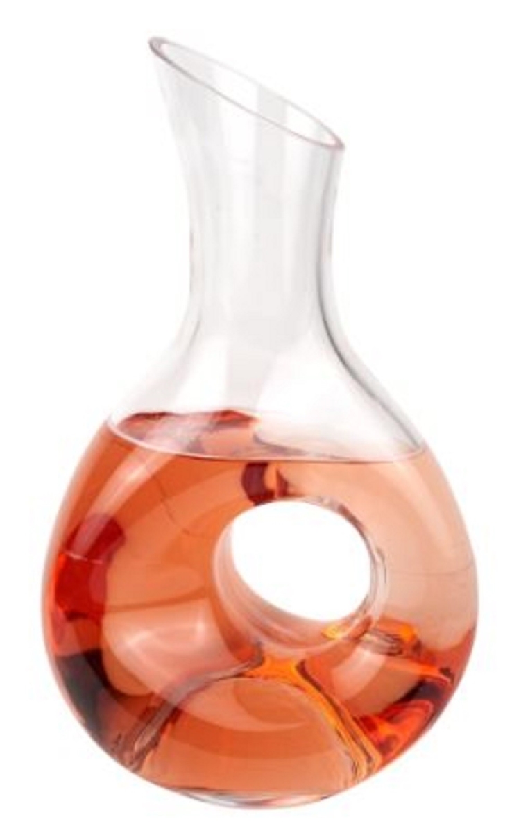 Picture of HomeRoots 386768 O So Pretty 10 in. Mouth Blown Crystal Carafe
