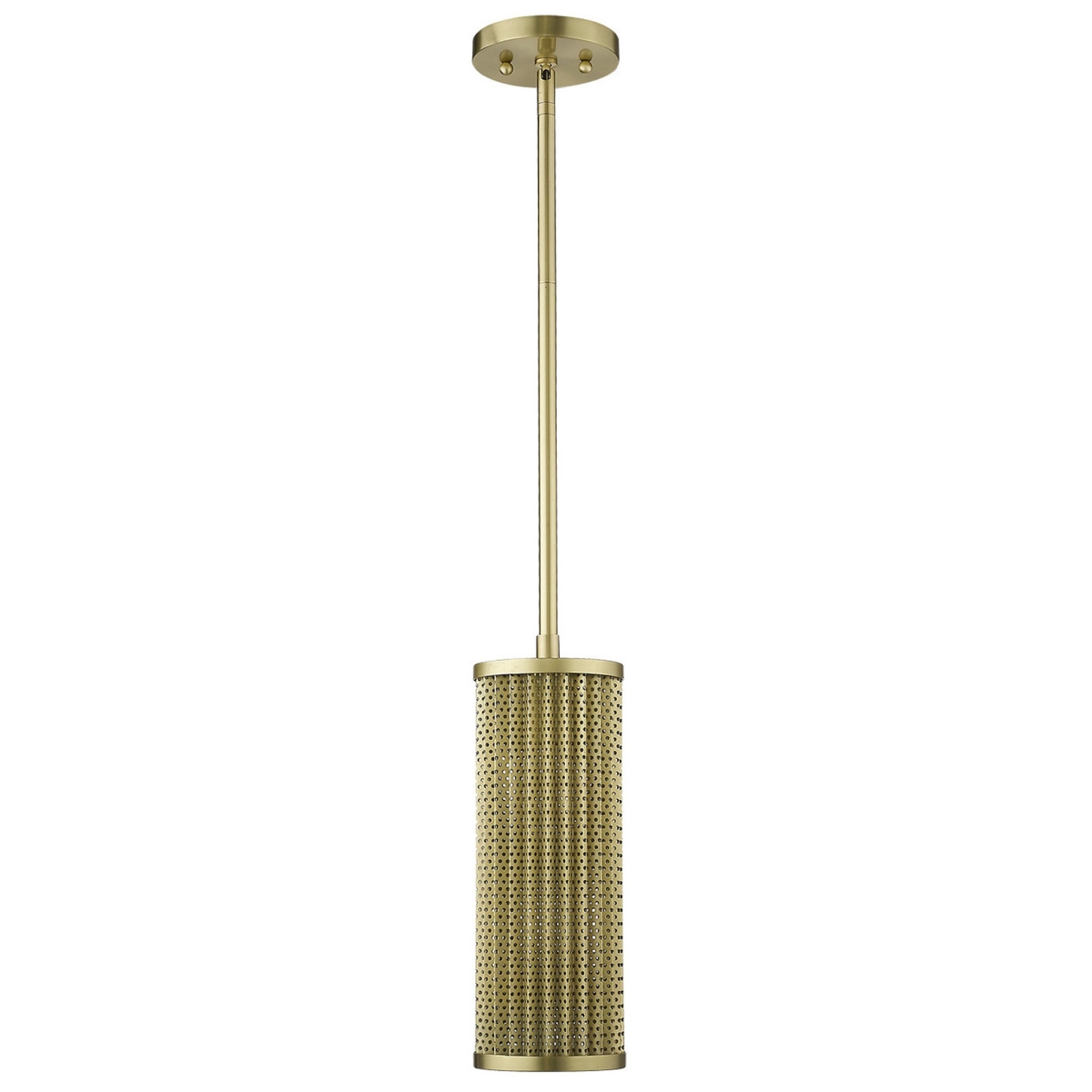 14 x 5 x 5 in. Basetti 1-Light Gold Pendant