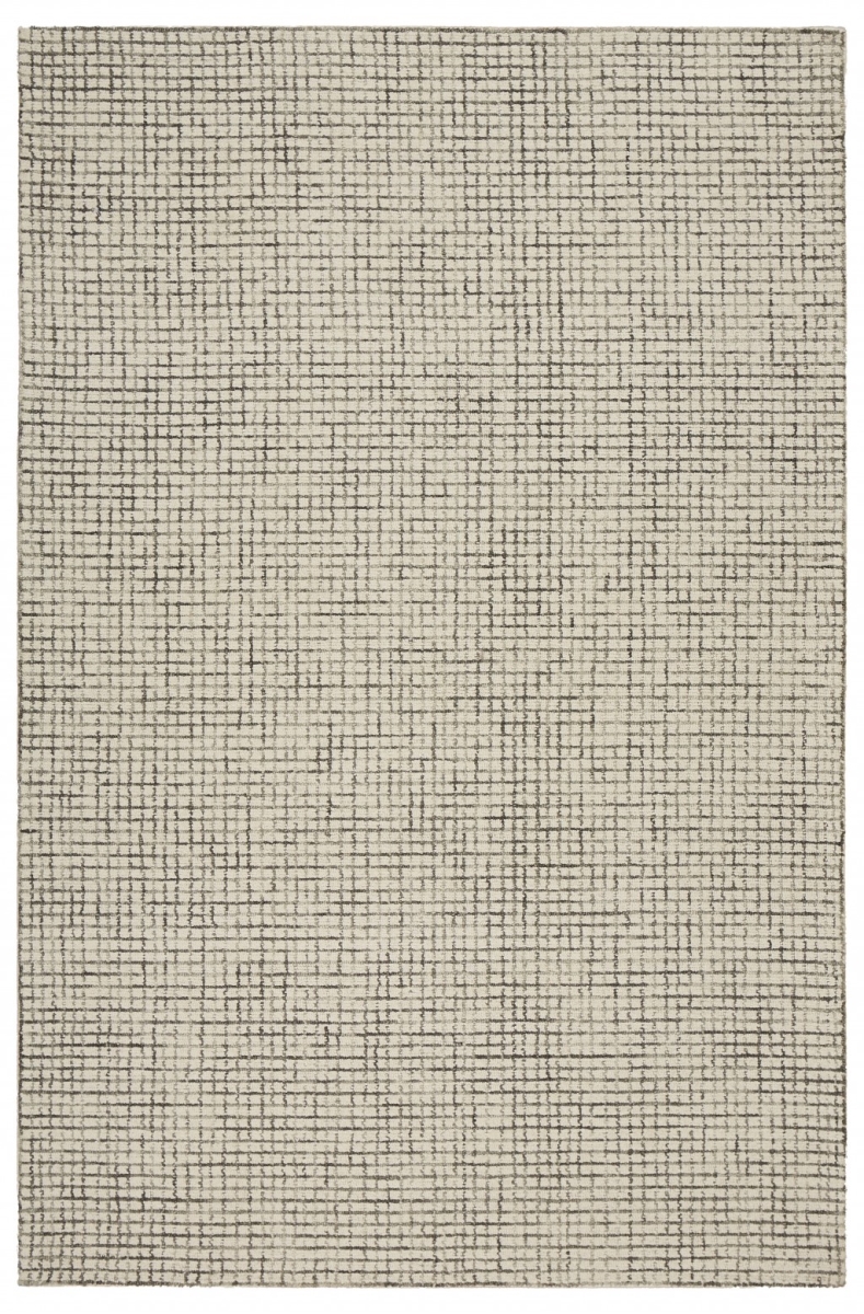 395570 8 x 10 ft. Tan & Ivory Grid Area Rug