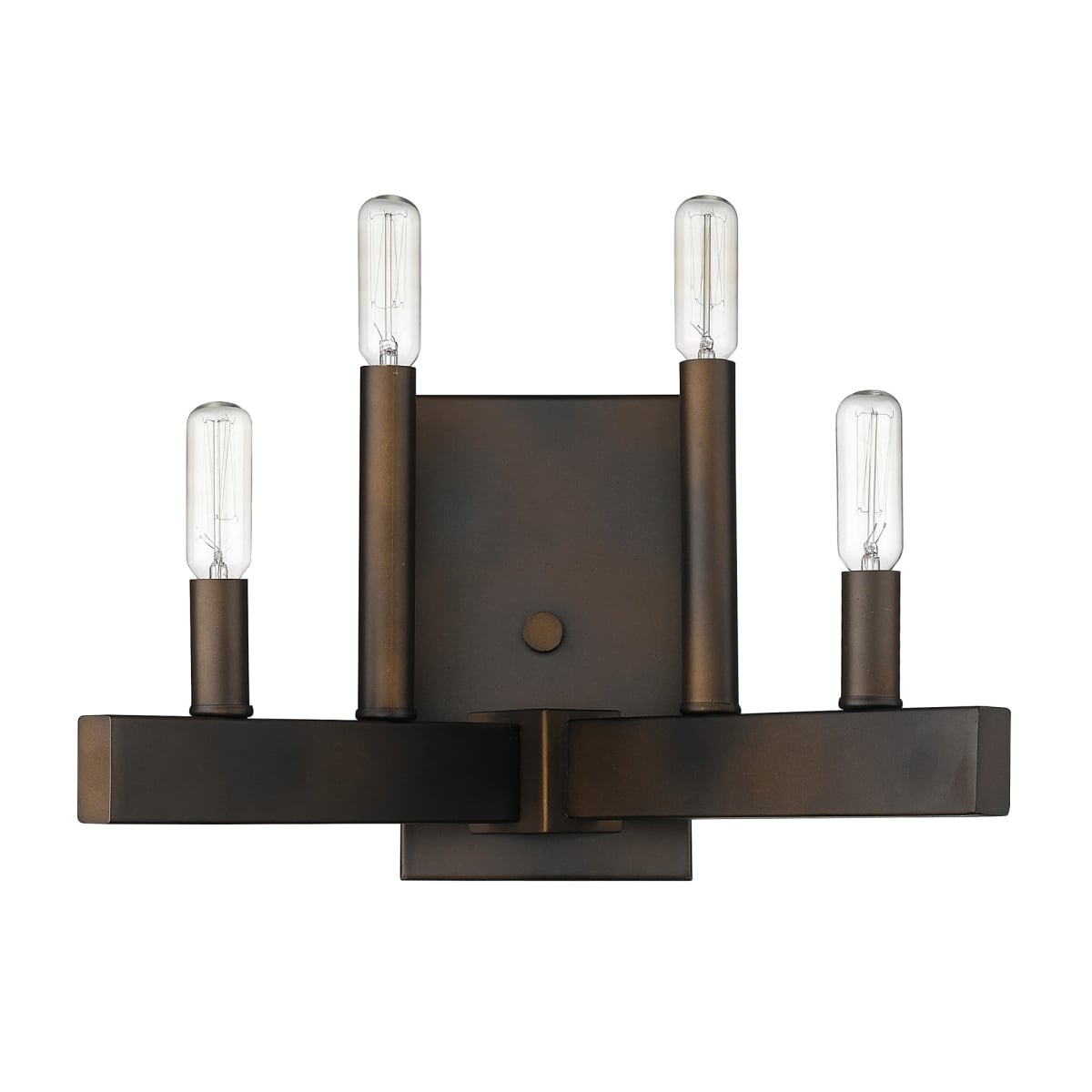 398429 8 x 13.25 x 7.38 in. Fallon 4-Light Oil-Rubbed Bronze Sconce