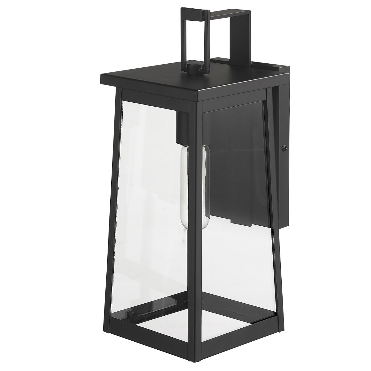 Picture of HomeRoots 398454 15 x 6 x 7 in. Alden 1-Light Matte Black Wall Light