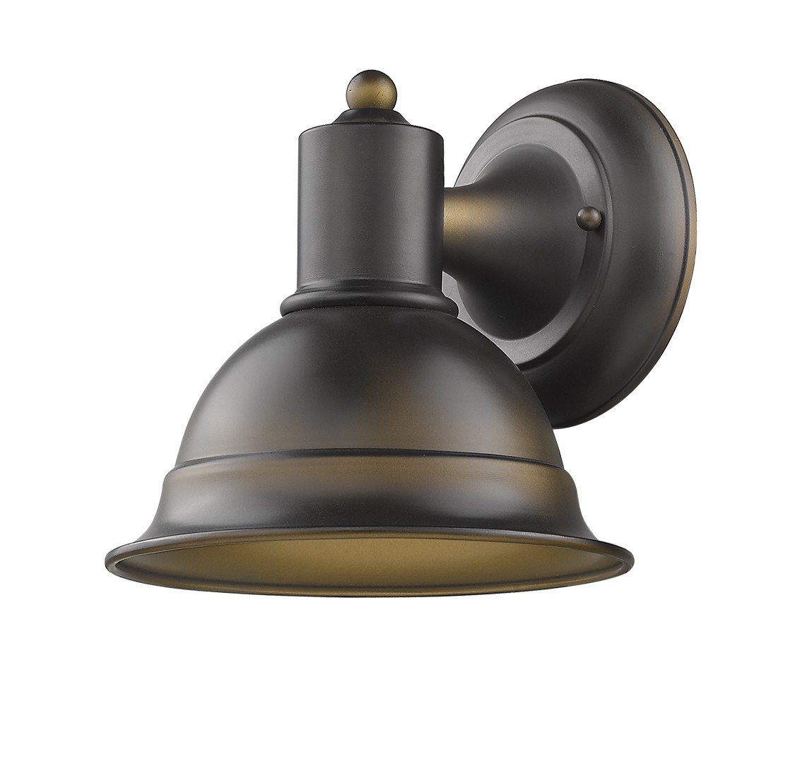 Picture of HomeRoots 398465 8.25 x 8 x 8.5 in. Colton 1-Light Oil-Rubbed Bronze Wall Light
