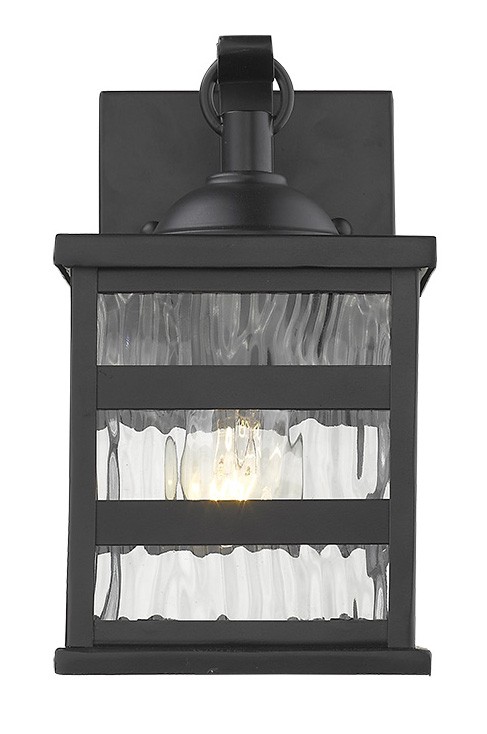 Picture of HomeRoots 398480 9.5 x 5 x 6.25 in. Morris 1-Light Matte Black Wall Light