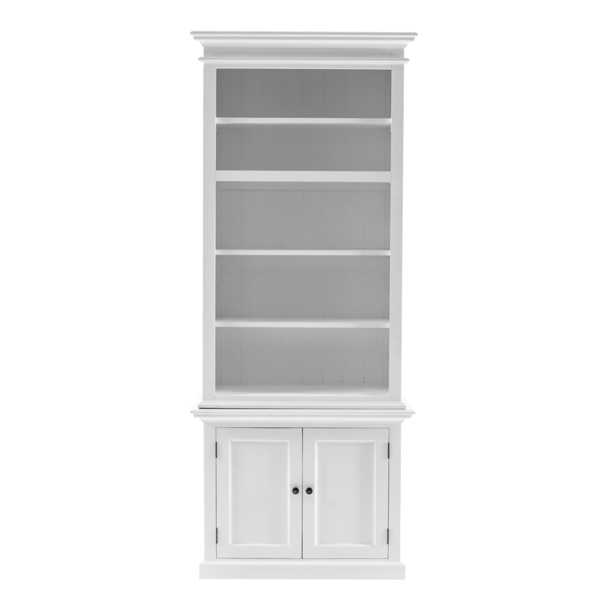 Picture of Homeroots 397126 Single Bay Hutch Unit&#44; Classic White