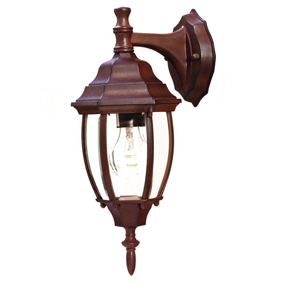 Picture of HomeRoots 398563 15.5 x 6.25 x 7.75 in. Wexford 1-Light Burled Walnut Wall Light