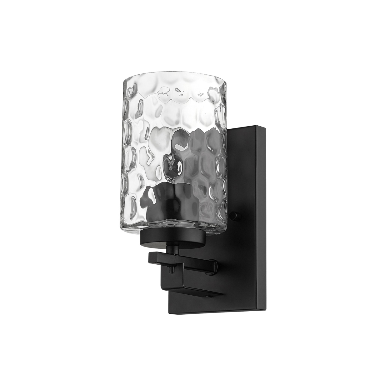 9.5 x 4.75 x 5.75 in. Livvy 1-Light Matte Black Sconce