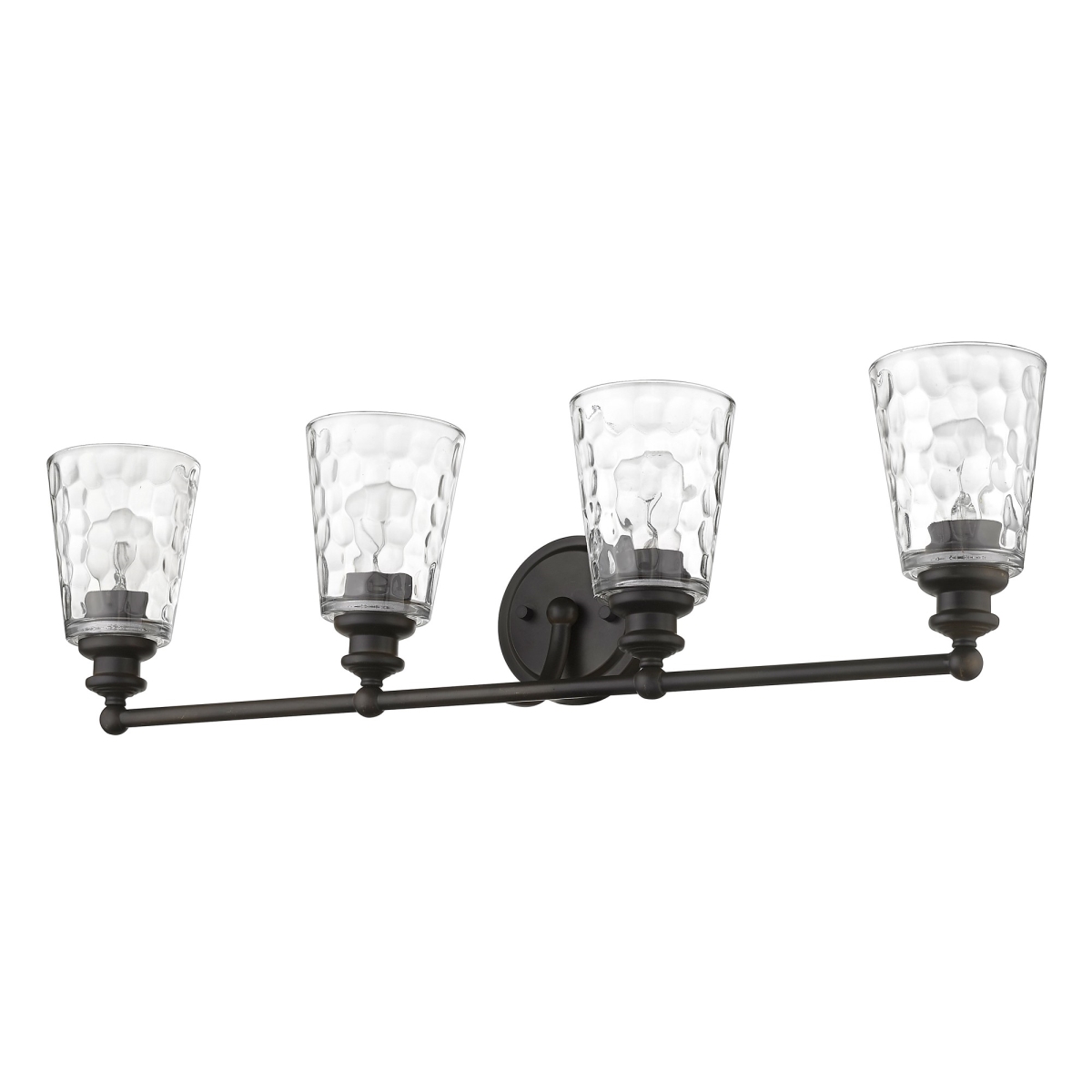 8.5 x 32 x 7 in. Mae 4-Light Oil-Rubbed Bronze Vanity Light