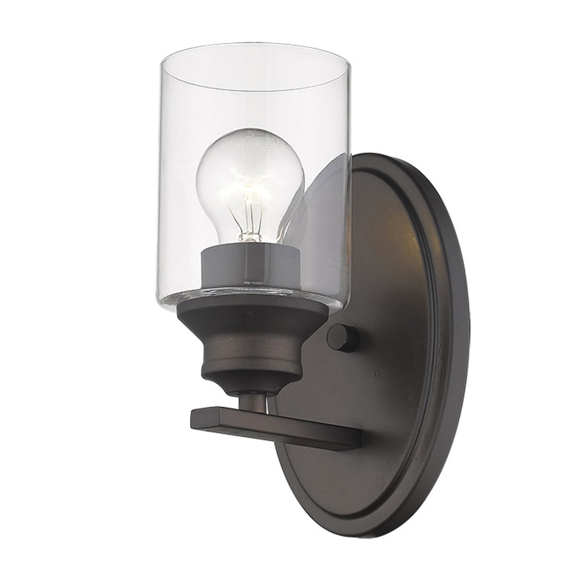 9.25 x 5 x 5.75 in. Gemma 1-Light Oil-Rubbed Bronze Sconce