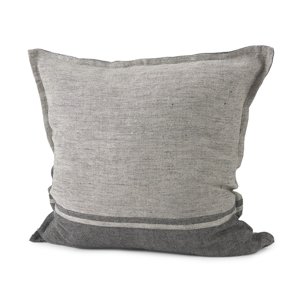 392306 Cushion Cover, Light & Dark Gray