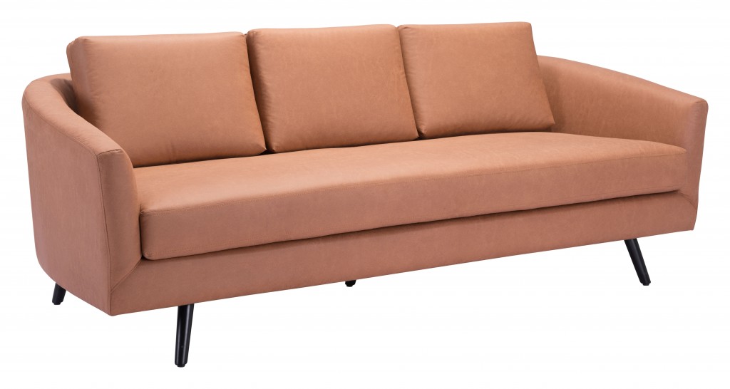30.7 x 79.3 x 33.9 in. Brown Divinity Sofa