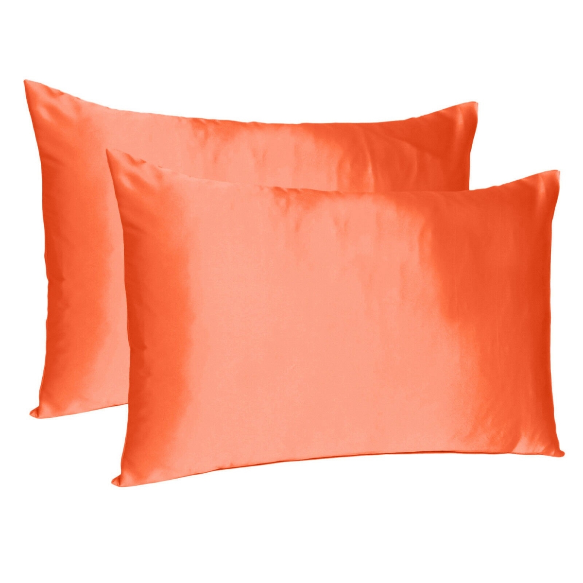 20 x 40 in. Poppy Dreamy Silky Satin King Size Pillowcases